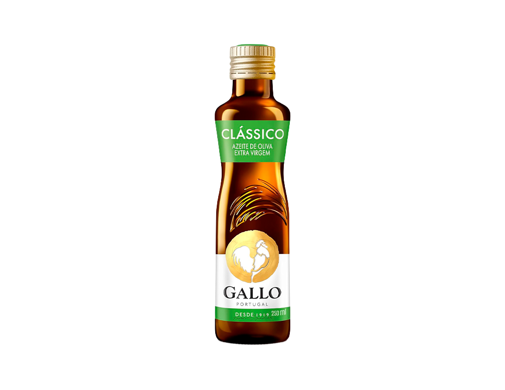 AZEITE DE OLIVA PEQUENO EXTRA VIRGEM GALLO 250 ML (CX 20 VD)